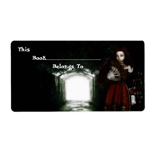 Étiquette Plaque Natasha (Devant)