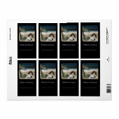 Étiquette Plaque Topazia (Feuille entière)