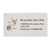 Étiquette Pleine armure de Dieu (Devant)