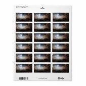 Étiquette Pleine lune (Feuille entière)