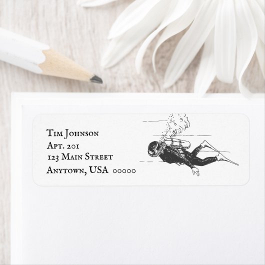 Étiquette Plongeur (En situation)