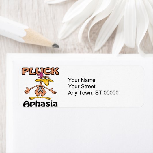 Étiquette Pluck Aphasia Conception de sensibilisation (En situation)