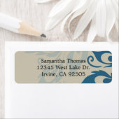 Étiquette Plumes de paon (En situation)