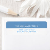 Étiquette Plus de nuits silencieuses correspondant à l'adres (En situation)