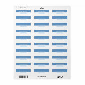 Étiquette Plus de nuits silencieuses correspondant à l'adres (Feuille entière)