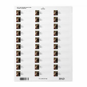 Étiquette Pneus de rechange (Feuille entière)