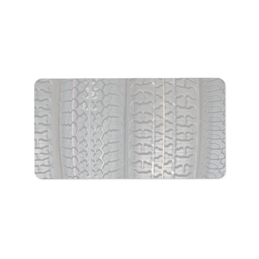 Étiquette Pneus illustratifs (Devant)