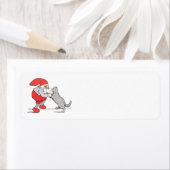 Étiquette Poches de chats de gnome (En situation)