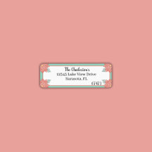Poinsettia Pastel Rose Rouge et Vert Doux