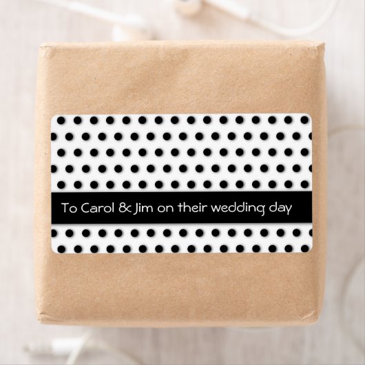 Étiquette Points noirs souples ! (En situation)