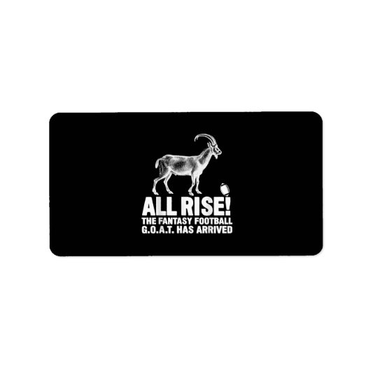 Étiquette Poison de Goat (Devant)