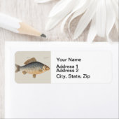 Étiquette Poisson+artisanat+design+pêche+poisson (En situation)