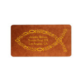 Étiquette Poisson chrétien | (Devant)