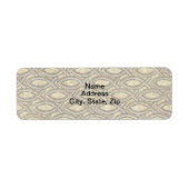 ÉTIQUETTE POISSON JÉSUS FOSSILISÉ (Devant)