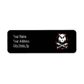 Étiquette poissonnière (Devant)