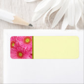 Étiquette Poissons de Gerber rose (En situation)