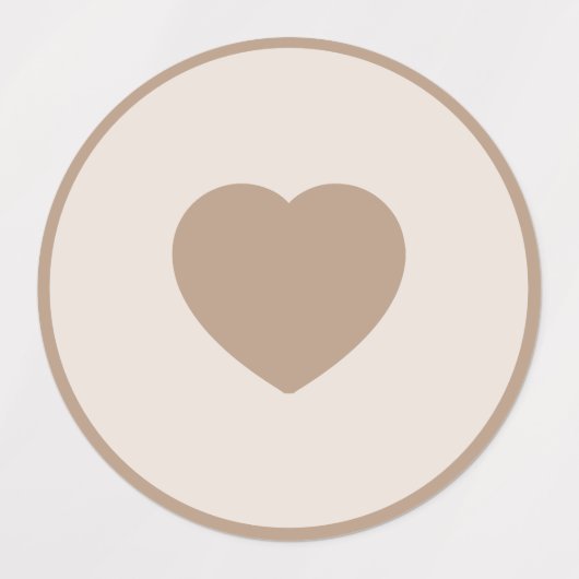 Étiquette polyvalent classique (Design 1)