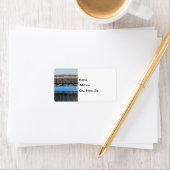 Étiquette Pont à White Rock (En situation)