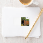 Étiquette Pont couvert (En situation)