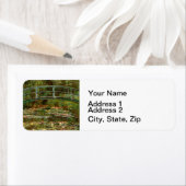 Étiquette Pont français de Monet Giverney (En situation)