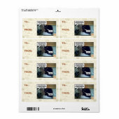 Étiquette Pop tart pour ton âme ? (Feuille entière)