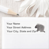 Étiquette Porcupine (En situation)