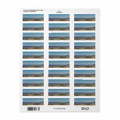 Étiquette Port de Chance (Feuille entière)