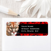 Étiquette Portrait Panther (En situation)