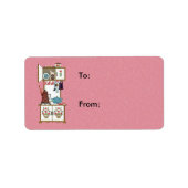 Étiquette Pot café vintage Antique Retro (Devant)