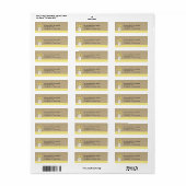 Étiquette Pot Mason Kraft Mariage Shower de Mariée Coordonna (Feuille entière)