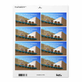 Étiquette Poterie sur Adobe Wall (Feuille entière)