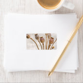 Étiquette Pots de paille de pavot (En situation)