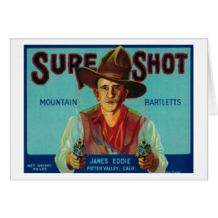 Étiquette Potter Valley, CA