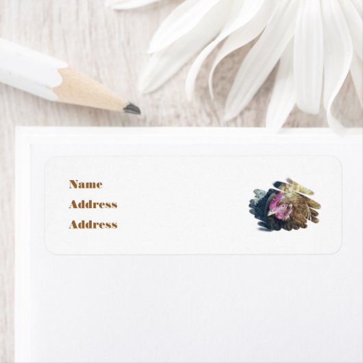 ÉTIQUETTE POULET (En situation)