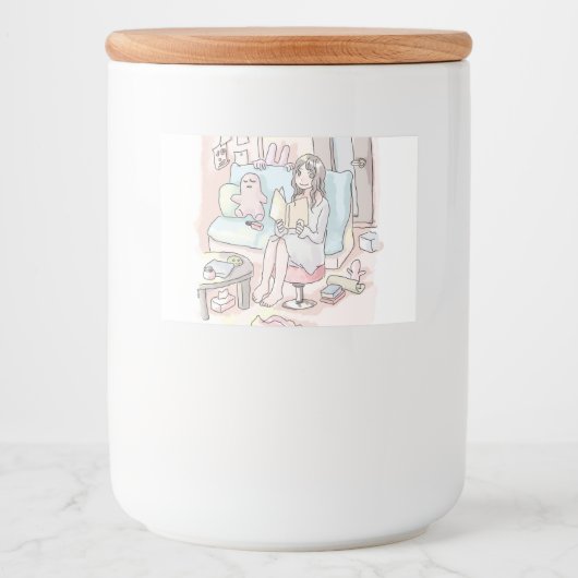 ÉTIQUETTE POUR BOCAUX さにれくじ (Devant)