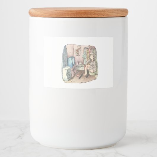 ÉTIQUETTE POUR BOCAUX さ や し じ く 衣 類     (Devant)