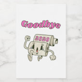 Étiquette Pour Bocaux Adieu 2020 - C’est enfin terminé (Étiquettes simples)