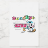 Étiquette Pour Bocaux Adieu 2020 - C’est enfin terminé (Étiquettes simples)