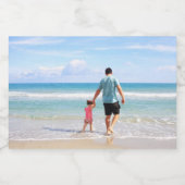 Étiquette Pour Bocaux Ajouter votre propre photo et/ou texte (Étiquettes simples)