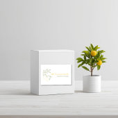 Étiquette Pour Bocaux Amalfi Lemon Chic