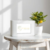 Étiquette Pour Bocaux Amalfi Lemon Chic