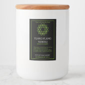 Étiquette Pour Bocaux Anahata Heart Chakra Candle Label (Devant)