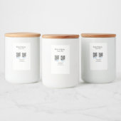 Étiquette Pour Bocaux Analyser pour payer q r code paypal venmo ajouter  (Bouteilles)