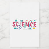 Étiquette Pour Bocaux Appareil de laboratoire scientifique (Étiquettes simples)