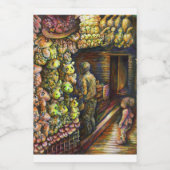 Étiquette Pour Bocaux Au nord du cirque (Étiquettes simples)