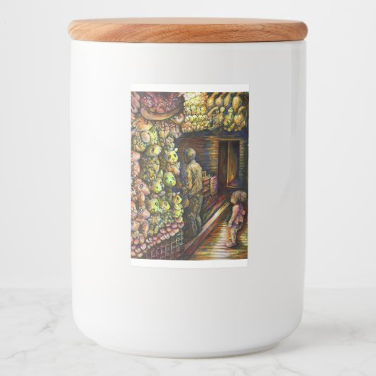 Étiquette Pour Bocaux Au nord du cirque (Devant)