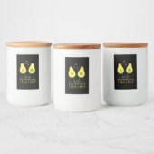 Étiquette Pour Bocaux Avocado Mieux Ensemble (Bouteilles)