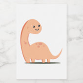 Étiquette Pour Bocaux Baby Dino (Étiquettes simples)