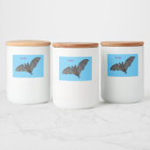 Étiquette Pour Bocaux Big Vampire a demandé de la cartographie (Bouteilles)