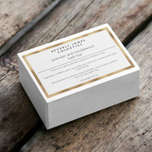 Boite à savon minimaliste blanc et or imperméable 